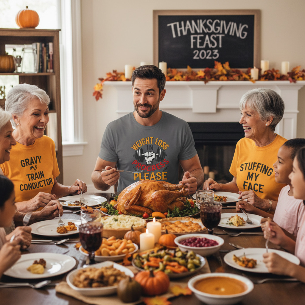 Thanksgiving T Shirts That Make Dinner More Fun