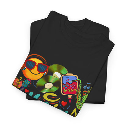 🎧✨ Turn Up the Vibe and the Volume – Music Runs in My Veins UNISEX Tee ✨🎶