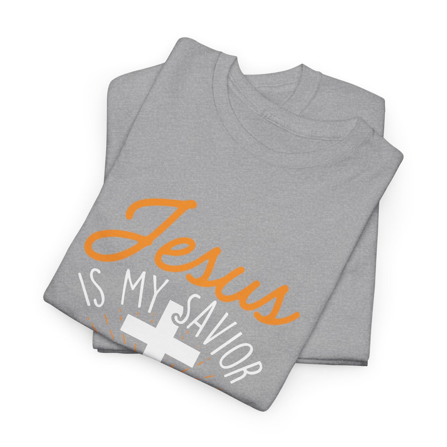 Christian Coffee T-Shirt — "Jesus is My Savior, Coffee is My Best Friend" Graphic Tee