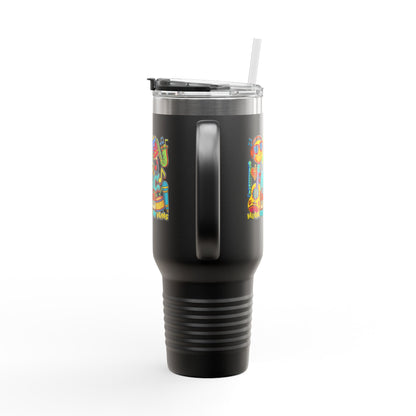 🎶🔥 Music Runs In My Veins 40oz Travel Mug 🚗☕