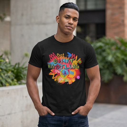 Smart Hustling Grafiti Street Style T-Shirt💪