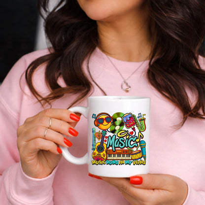 🎶☕ Music Runs In My Veins Mug 🎧✨