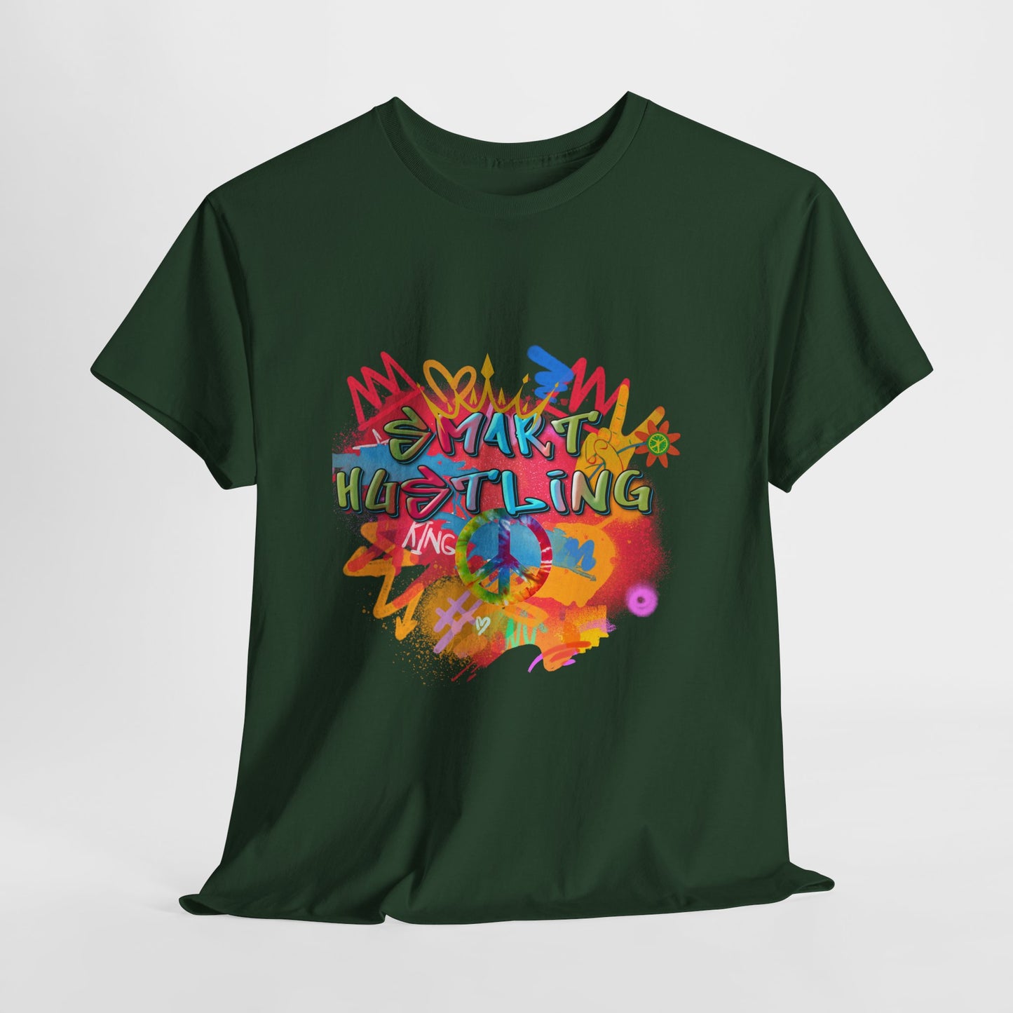 Smart Hustling Grafiti Street Style T-Shirt💪
