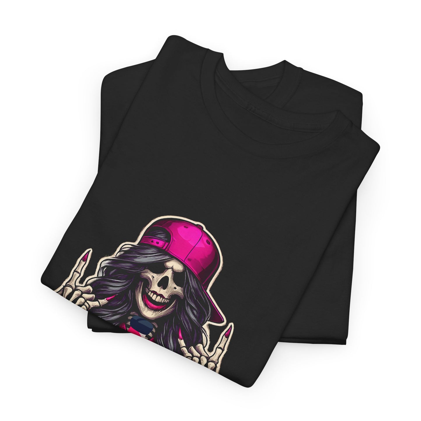 💀✨ Dead Inside, Fabulous Outside – Funny Sassy Graphic Tee 💅🔥