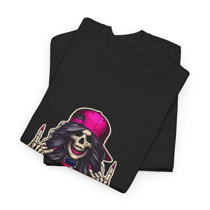 💀✨ Dead Inside, Fabulous Outside – Funny Sassy Graphic Tee 💅🔥