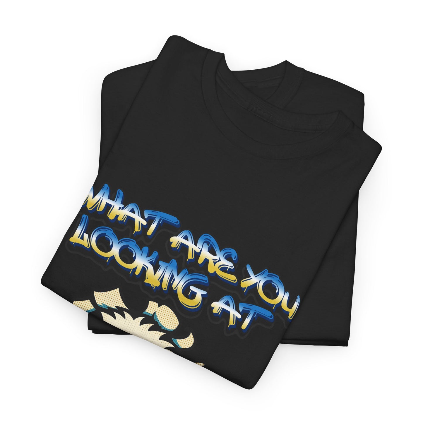 "WHAT ARE YOU LOOKING AT — STRANGER" Angry Bird T‑Shirt